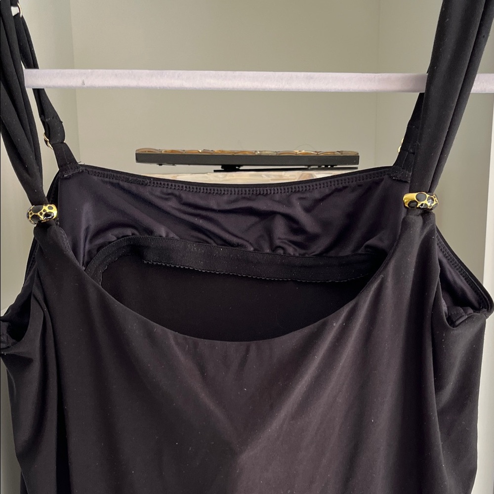 Magicsuit tankini Black Swimsuit with Gold Accent